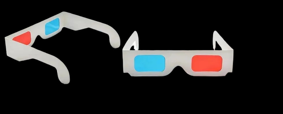 Official Eversky Red/Cyan 3D Viewing Glasses