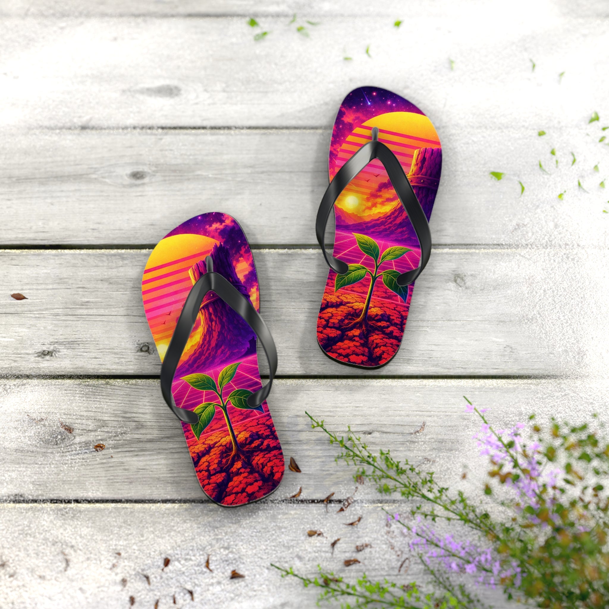 "Force Majeure DLX" - Ladies Flip Flops
